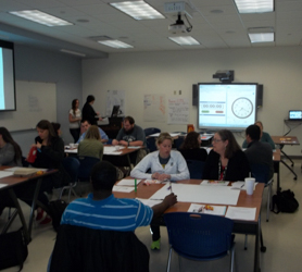 classroom scene
